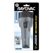 LINTERNA RAYOVAC SUPER LED RECARGABLE 56LUMENS