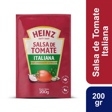 SALSA DE TOMATE HEINZ ITALIANA 200GR