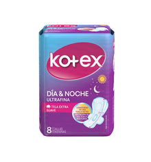 TOALLA FEM KOTEX UF DIA Y NOCHE 8