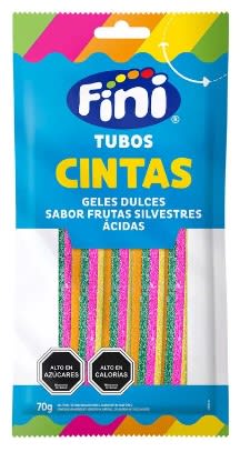 TUBOS CINTAS FRUTAS SILVESTRES ACIDAS FINI 70G