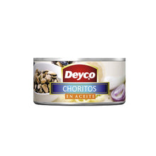 CHORITOS EN ACEITE DEYCO 190G