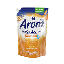 AROM JABON LIQUIDO AVENA ALMENDRA DP 750ML