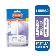 LIMPIADOR VIRUTEX INODORO TAZA CANASTO LAVANDA 1UNX24
