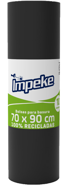 BOLSA DE BASURA ECONOMICA 70 X 90 IMPEKE