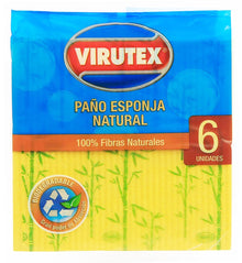 PANO CELULOSA NATURAL 6UN