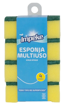 ESPONJA LISA X4 IMPEKE