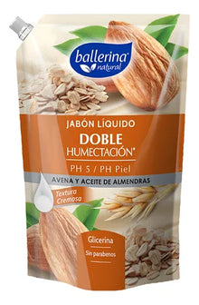 BALLERINA JABON AVENA Y ALMENDRAS DP 650ML