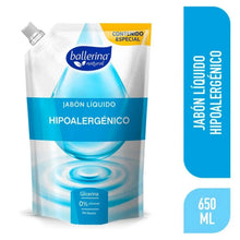 BALLERINA JABON HIPOALERGENICO DP 650ML