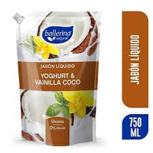 BALLERINA JABÓN YOG VAINI-COCO DP  750ML