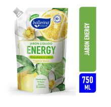 BALLERINA JABON ENERGY DP 750ML