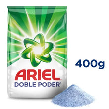 4 ARIEL REGULAR DOBLE PODER 400G + 1 DE REGALO