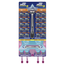 GILLETTE PRESTOBARBA3 20 UN+4 VENUS DS COMPLETO