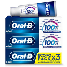 PASTA DENTAL ORAL B 100% PACK 3X66ML/70GX8IT