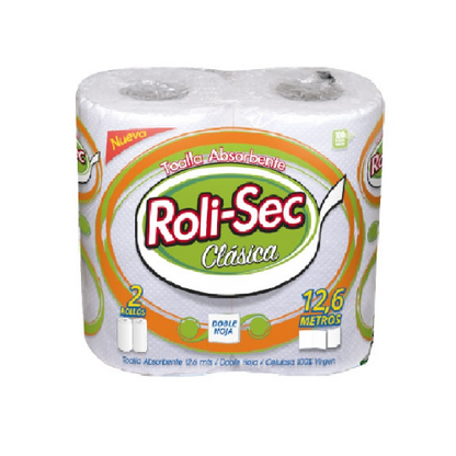TOALLA ROLISEC DH BOLSON X12 PACK X2UN X12,6M