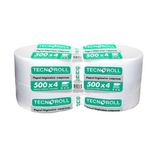 PAPEL HIGIENICO TECNORROLL 500X4