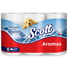 PAPEL SCOTT AROMA 8X6 CORDILLERA 21MTS