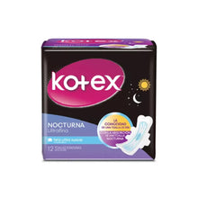 TOA FEM KOTEX NOCT UF TELA C/A 12