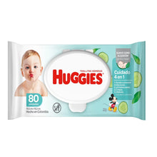 TOALLA HUMEDA HUGGIES CUID 4EN1 C/TAPA 80