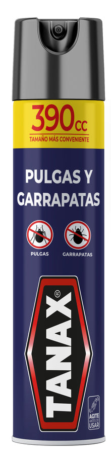 INSECTICIDA TANAX PULGA GARRAPATA 390CC