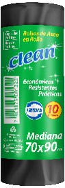 BOLSA ASEO CLEAN ROLLO 70X90 X10 20UNXCJ