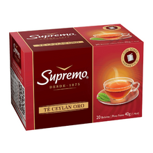 TÉ SUPREMO ORO BOLSITAS 20