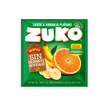 ZUKO NAC NARANJA PLATANO 16 10X15G