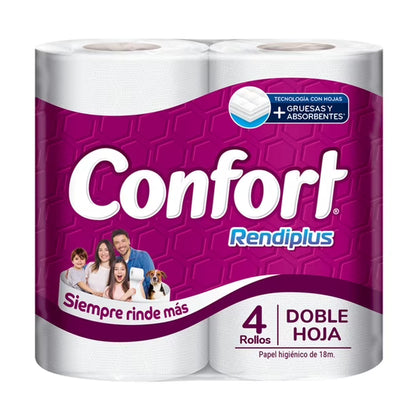 PAPEL HIGIENICO CONFORT DH 22MX4UN 12CJ