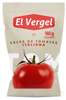 SALSA TOMATE EL VERGEL ITA 160GR