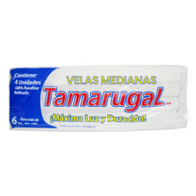 VELA MEDIANA TAMARUGAL 4UN X 24 DISPLAY