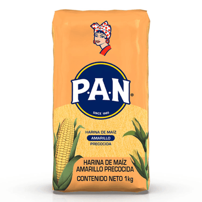 PAN HARINA MAIZ AMARILLA EXP 1KG