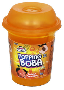 GUNYS POPPING BOBA DRINK DURAZNO 24UNX350ML