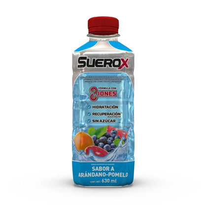 SUEROX TROPICAL BLUE 12X630ML DISPLAY
