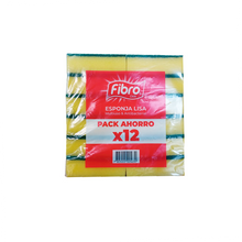 ESPONJA LISA FIBRO 12X12UN