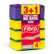 ESPONJA STANDARD 3+1 FIBRO 30UNI