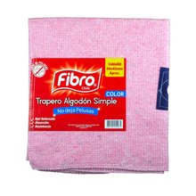 TRAPERO ALGODON SIMPLE COLOR FIBRO 50UNI