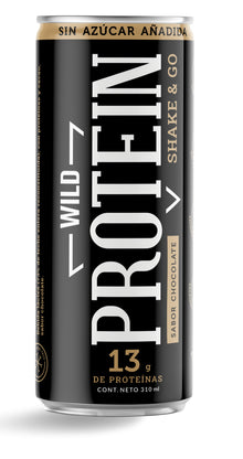 WILD PROTEIN SHAKE & GO CHOCOLATE 310ML