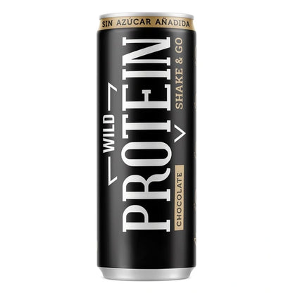 WILD PROTEIN SHAKE & GO CHOCOLATE 310MLX12UN