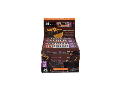 WILD PROTEIN BAR PROTEINA CHOCOLATE NARANJA 45GX16UN DS