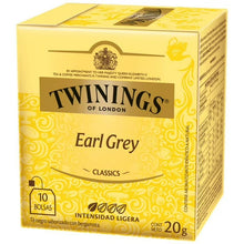 TE NEGRO TWININGS EARL GREY ETIQUETA AMARILLA 10BLS