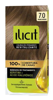TINTURA ILICIT 7/0 RUBIO MEDIO 45G