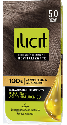 TINTURA ILICIT 5/0 CASTANO CLARO 45G
