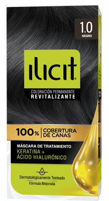 TINTURA ILICIT 1/0 NEGRO 45G