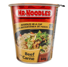 MR NOODLES CUP CARNE 64G