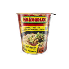 MR NOODLES CUP POLLO PICANTE 64G