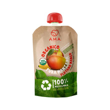 PURE MANZANA PLATANO MANGO ORGANICO 90GRS