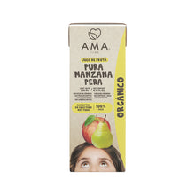 JUGO MANZANA PERA ORGANICO TETRA PAK 200CC