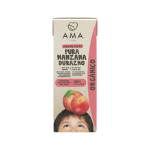 JUGO MANZANA DURAZNO ORGANICO TETRA PAK 200CC