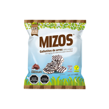GALLETAS DE ARROZ MIZOS CHOCOLATE 20GRS