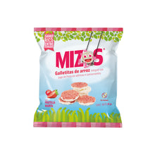 GALLETAS DE ARROZ MIZOS FRUTILLA MURTA 16 GR