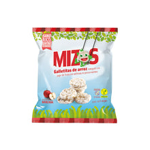 GALLETAS DE ARROZ MIZOS MANZANA 16GRS